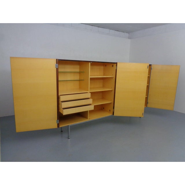 Large Mid-Century Modern Swiss Sideboard, 1960s For Sale - Image 6 of 17