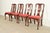 Henkel Harris Queen Anne Solid Mahogany Dining Chairs, Set of Four For Sale - Image 12 of 12