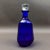 Mid-Century Modern Mid 20th Century Blenko Don Sheppard 8132m Facet Line Sapphire Blue Glass Decanter With Stopper For Sale - Image 3 of 8