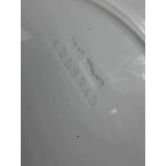 Large Royal Vienna Style Porcelain Portrait Plate in Gilt Metal Frame For Sale - Image 13 of 14