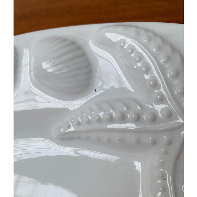 Ceramic Large Vintage Ceramic Plate Bowl from La Primula, Italy For Sale - Image 7 of 18