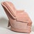 Drexel 1960s Drexel Traditional Classics Tufted Pink Corduroy Swivel Rocker Accent Chair For Sale - Image 4 of 8
