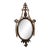 Maitland-Smith Gilt Hand-Carved Mahogany Classical Mirror For Sale