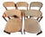 Set of Five Mid 20th Century O. D. Mobler Danish Teak Dining Chairs For Sale