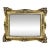 Vintage Mid-Century e.a. Riba Co. Gilt Rococo Wall Mirror or Vanity Tray For Sale