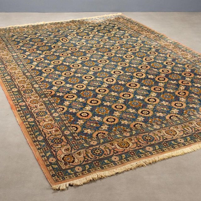 Brown Middle Eastern Veramin Rug For Sale - Image 8 of 8