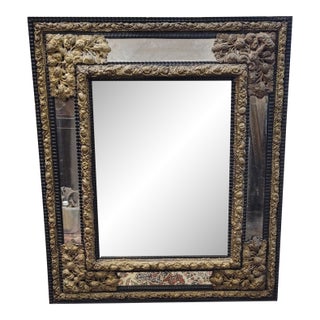 Antique 19th Century French Baroque Wall Mirror For Sale