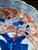 Antique Japanese Arita Imari Scalloped Porcelain Bowl – Hand Painted Blue & Iron Red For Sale - Image 9 of 13