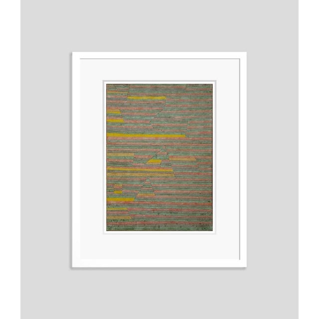 Monuments at g klee, paul; swiss artist; 1879–1940. Monuments at g. Painting, 1929. Gypsum and watercolour on canvas, 69.5...