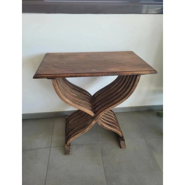 Italian Savonarola Entrance Console, 1890s For Sale - Image 11 of 11