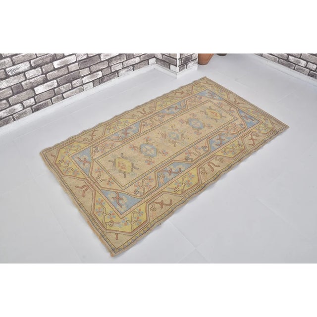 Turkish 1960s Home Living Area Carpet For Sale - Image 3 of 10