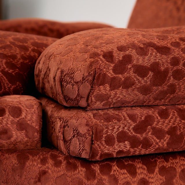 Lounge Chair in Velvet For Sale - Image 15 of 18