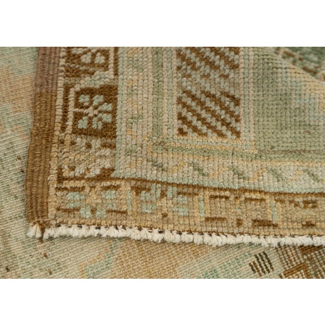 Turkish Mini Rug Oriental Hand Knotted Vintage Rug 1'7" x 3'2" #21072 For Sale In Houston - Image 6 of 8