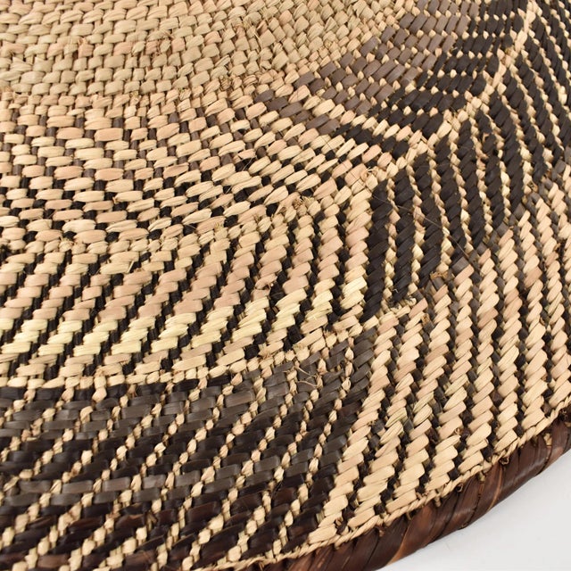 Textile Early 20th Century Tonga Binga Basket 20 Inch For Sale - Image 7 of 7