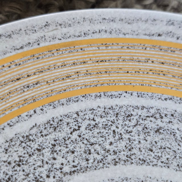 Ceramic Late 20th Century Mid-Century Modern Sascha Brastoff Roman Coin Fine China Set 26 Pieces Plates + Bowls + Serving Luxury For Sale - Image 7 of 12