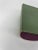 Textile Set of Faux Leather Regal Green and Gold Bookends For Sale - Image 7 of 8