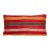 Rahi Striped Gujarati Mashru Lumbar Pillow For Sale