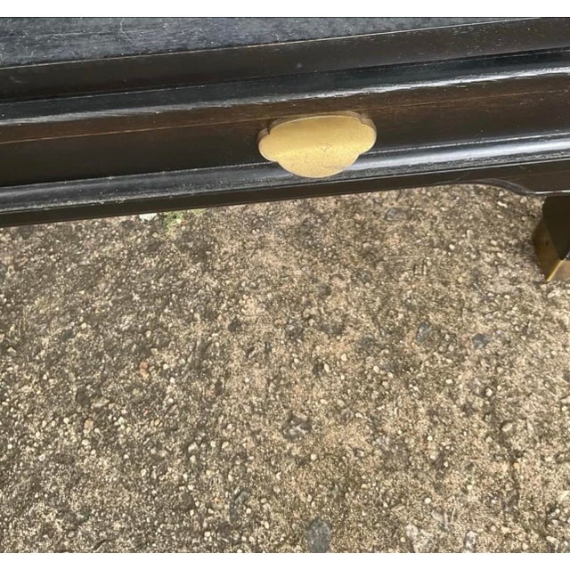 Century Furniture Century Furniture Co Mid Century Ming Style Greek Key Chinoiserie Nightstands - A Pair For Sale - Image 4 of 8