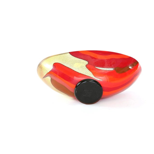 Mid 20th Century Mid-20th Century Italian Murano Glass Bowl For Sale - Image 5 of 10