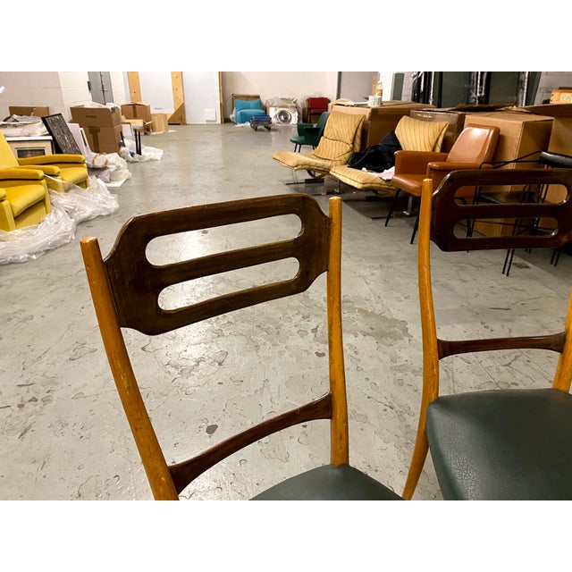 Vintage Dining Chairs Set of 3 For Sale - Image 4 of 13