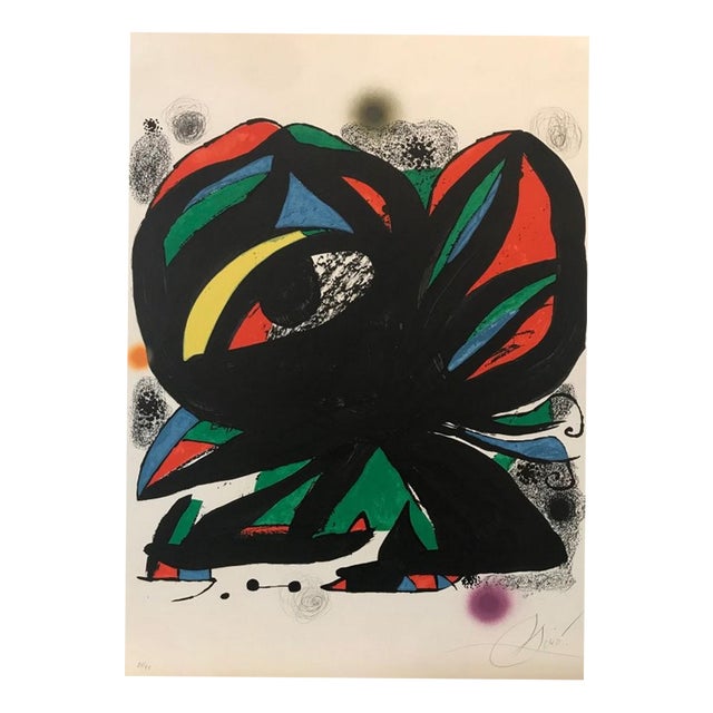 Joan Miró, Opening of the Joan Miro Foundation Barcelona, 1975, Lithograph For Sale