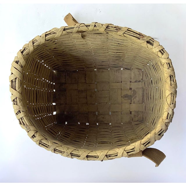 1930s Circa 1940s Adirondack Pack Basket For Sale - Image 5 of 6