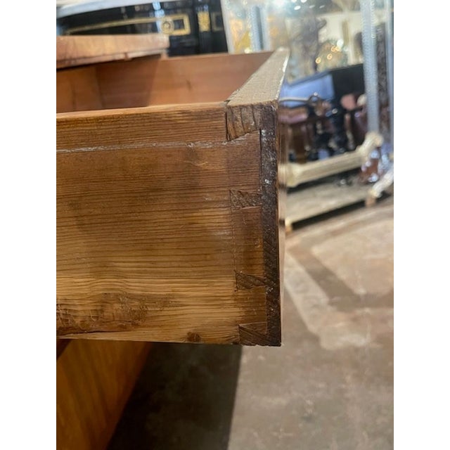 Biedermeier 19th C. German Biedermeier Walnut Commode For Sale - Image 3 of 8