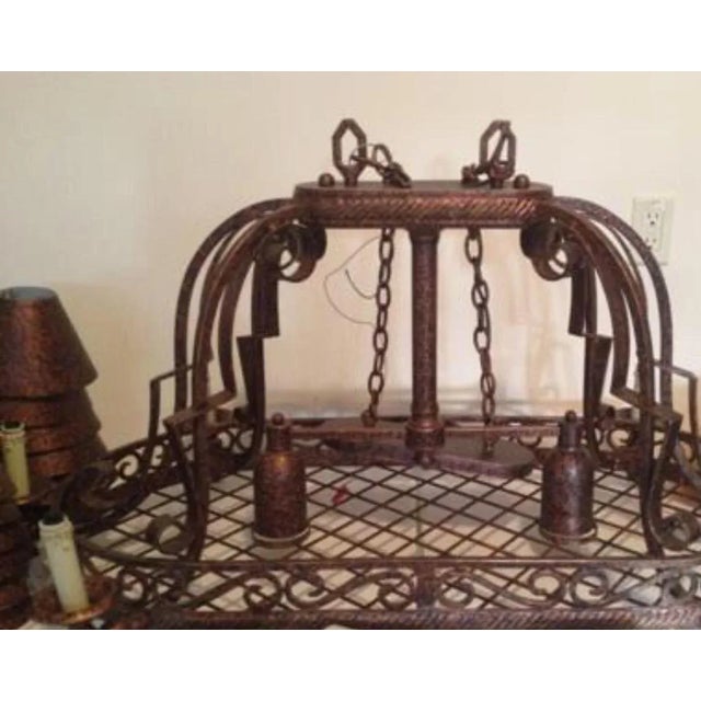 Urban Archaeology Island Copper Kitchen Led Chandelier Urban Archaeology Island LED Kitchen Chandelier 6 candelabra bulbs...