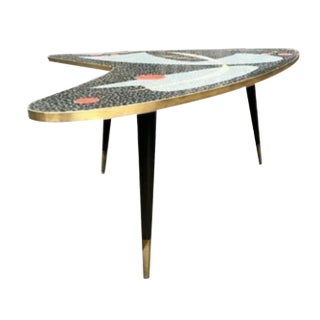Mosaic Coffee Table attributed to Berthold Müller, 1950s For Sale