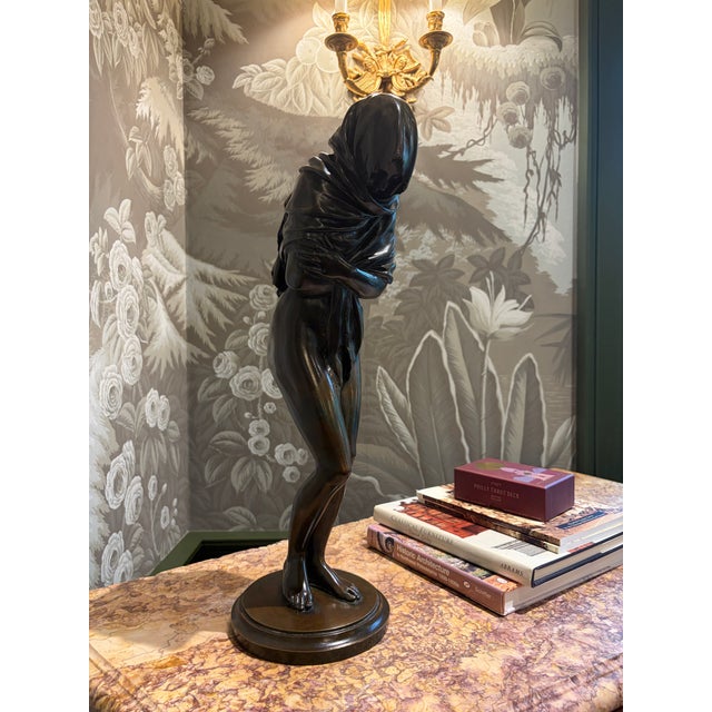 This is a small scale copy of one of my favorite sculptures at the Metropolitan Museum of Art in NYC by Jean Antoine...