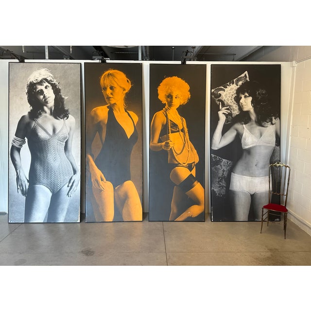 Mid-Century Modern Vintage Framed Photo Posters, 1970s, Set of 4 For Sale - Image 3 of 18