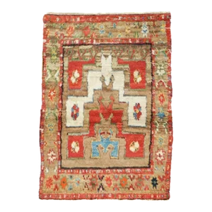 Antique Turkish Rug 3'6'' x 4'11''