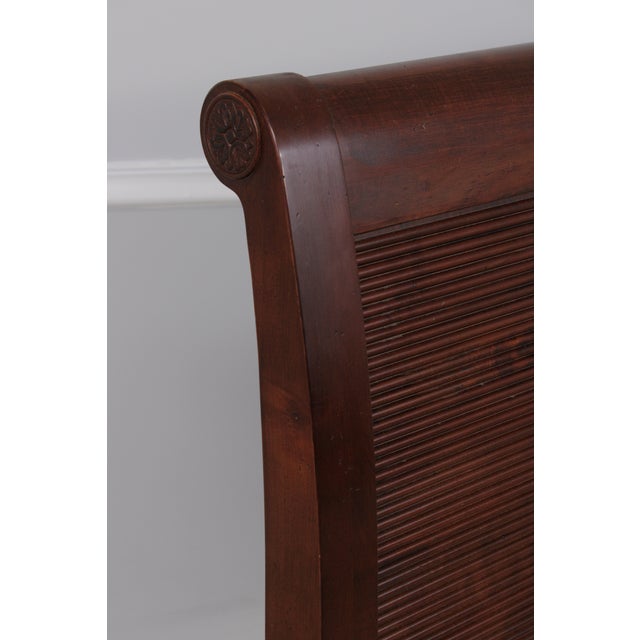 Ethan Allen British Classics King Size Sleigh Bed For Sale - Image 13 of 17