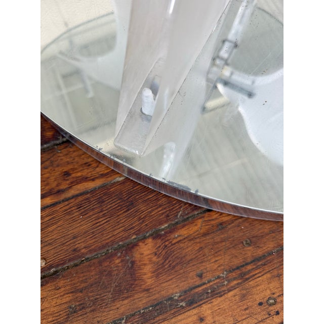 Transparent 1970 Lucite Light Up Dolphins Dining Table For Sale - Image 8 of 9