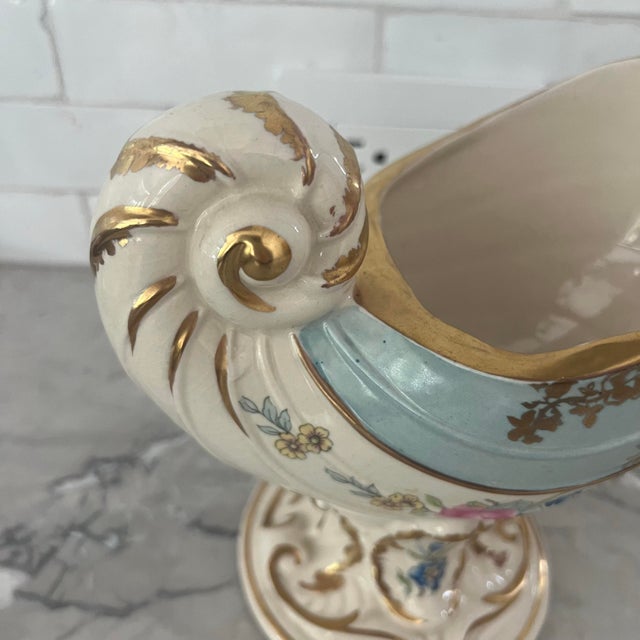 Antique or Vintage Victorian Nautilus Jardiniere For Sale In San Francisco - Image 6 of 11