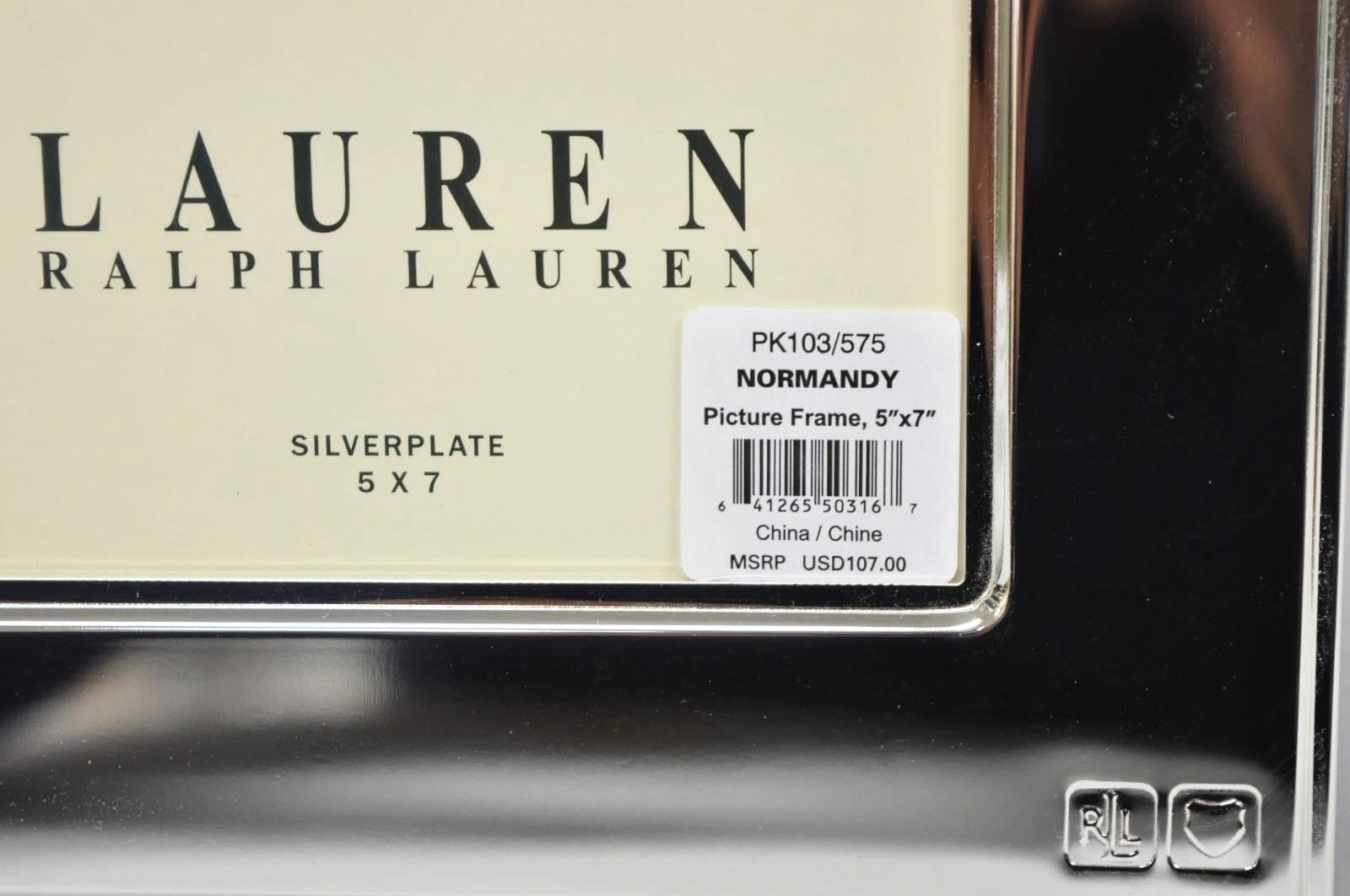 Ralph Lauren シルバープレート Late 20th Century Lauren Ralph Lauren Silver Plated Normandy
