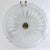 Crystal and Brass Ceiling Lamp / Flush Mount by Carl Fagerlund for Orrefors, 1960s For Sale - Image 3 of 4