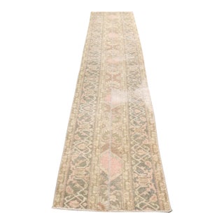 Oushak Anatolian Vintage Runner Rug For Sale