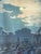 Glass Framed Japanese Woodblock Print Yoshida Hiroshi Hirakawa Bridge For Sale - Image 7 of 12