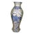 Vintage MCM Chinoiserie Blue&White Porcelain Floor Vase 14" For Sale