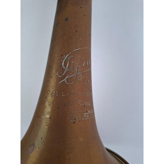 Brass Cornet in Flugelhorn Form from French J. Gras, 1940s For Sale - Image 3 of 18