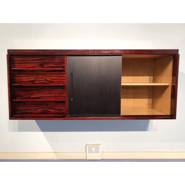 Mid-Century Italian Macassar Ebony Sideboard, 1950s For Sale - Image 12 of 18