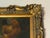 Mid 20th Century Brown Rooster Painting in Ornate Gold Frame For Sale - Image 11 of 12