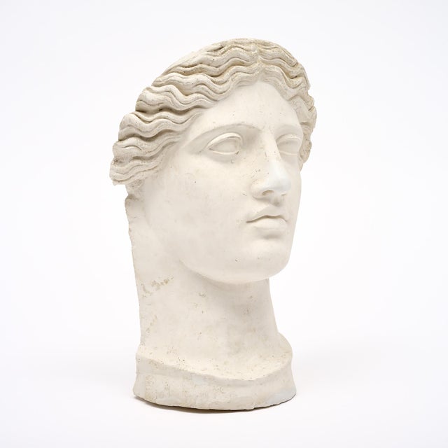 French Art Deco Period Head of Diana For Sale - Image 4 of 9