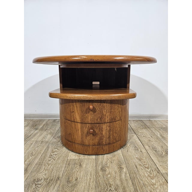Teak TV Table with Swivel Top from Silkeborg Møbelfabrik, 1960s For Sale - Image 6 of 15