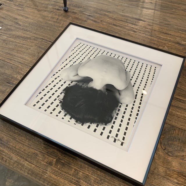 Framed 11 x 11 Title : Stella Christina Black and White Fashion Photography Signed on the lower right Rob Brinson is a...