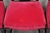 Wood Antique Edwardian Floral Carved Mahogany Red Mohair Dining Chairs - Set of 4 For Sale - Image 7 of 11