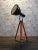 Vintage Industrial Enameled Tripod Reflector Lamp, 1950s For Sale - Image 10 of 10