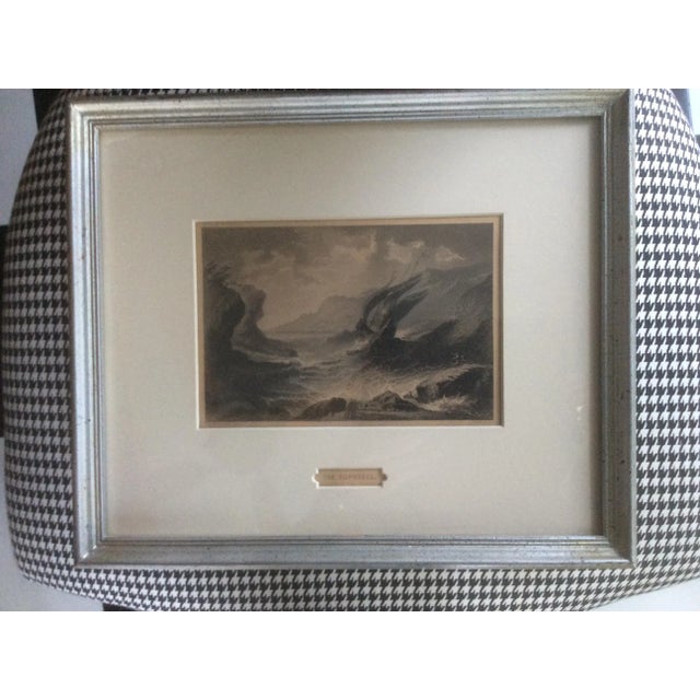 1920s Antique Nature Scene Framed Engravings - Set of 6 For Sale - Image 4 of 12