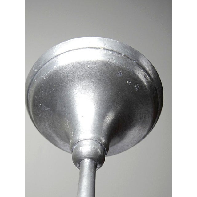 Vintage Silver-Plated Pewter Sun and Moon Handcrafted Candlesticks, 1960s, Set of 2 For Sale - Image 10 of 14